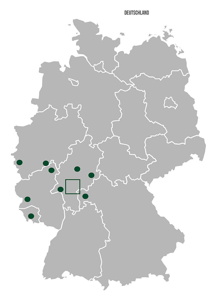Unternehmen Standorte - Deutschland